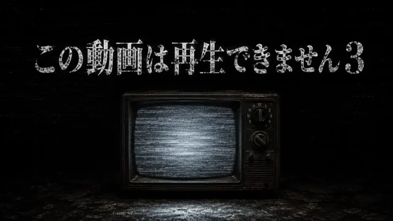 この動画は再生できません